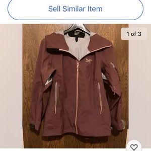 New Arc’teryx SENTINEL AR Women’s XL Gore-Tex Jacket w/flannel backer.